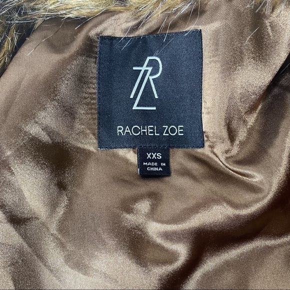 Rachel Zoe Faux Fur Vest. Size XXS - Picture 5 of 6